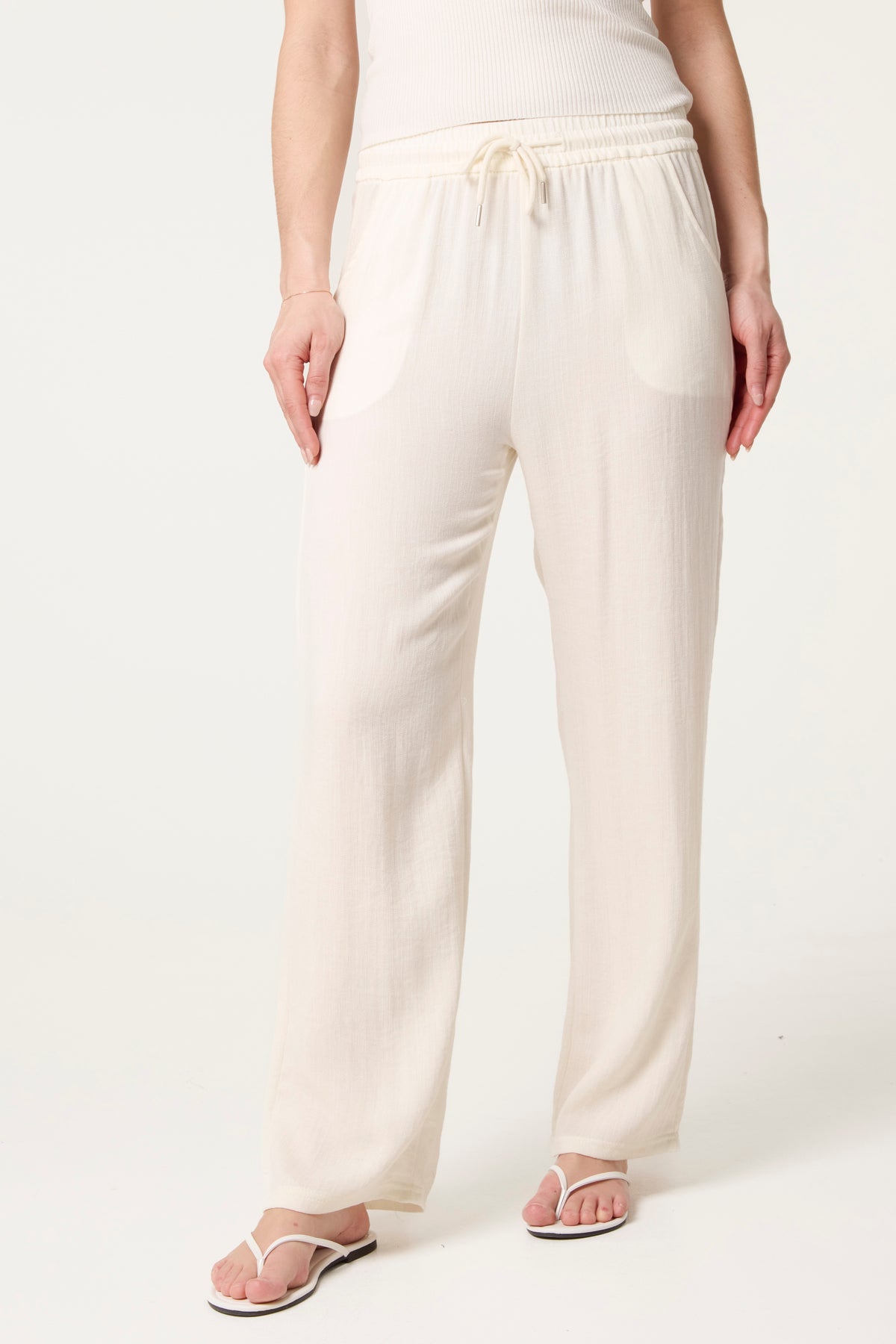 Elastic Waist Trouser