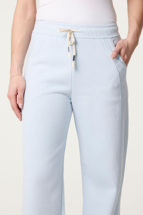 Elastic Waist Trouser With Tie
