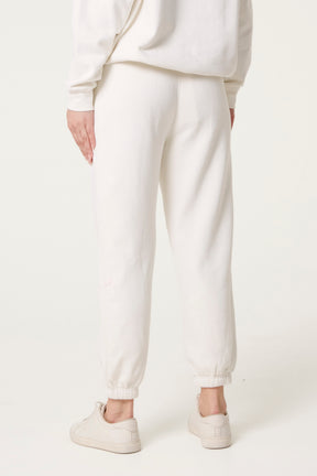 Acid Wash Pintuck Jogger