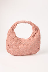 Mandala Crochet Hobo Bag