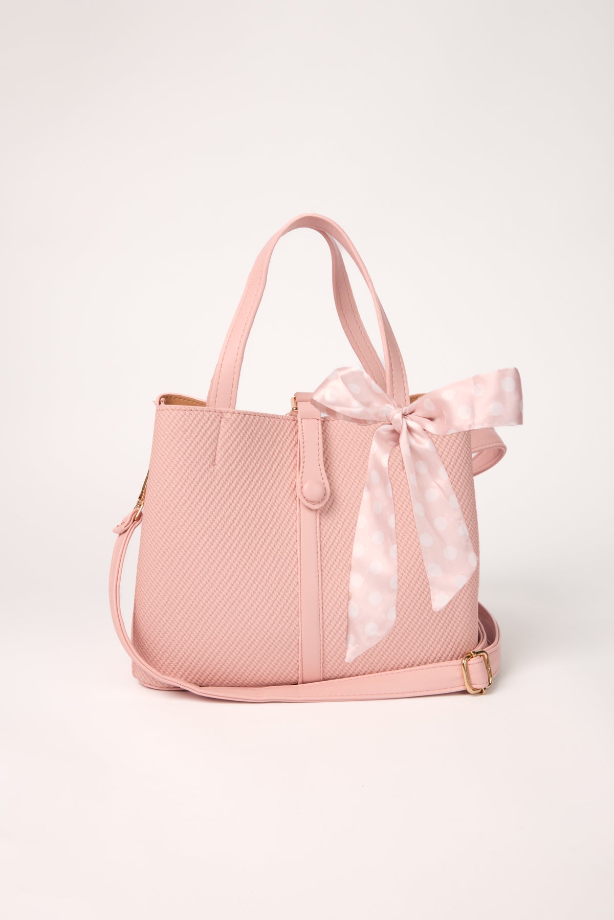 Polkadot Scarf Handbag