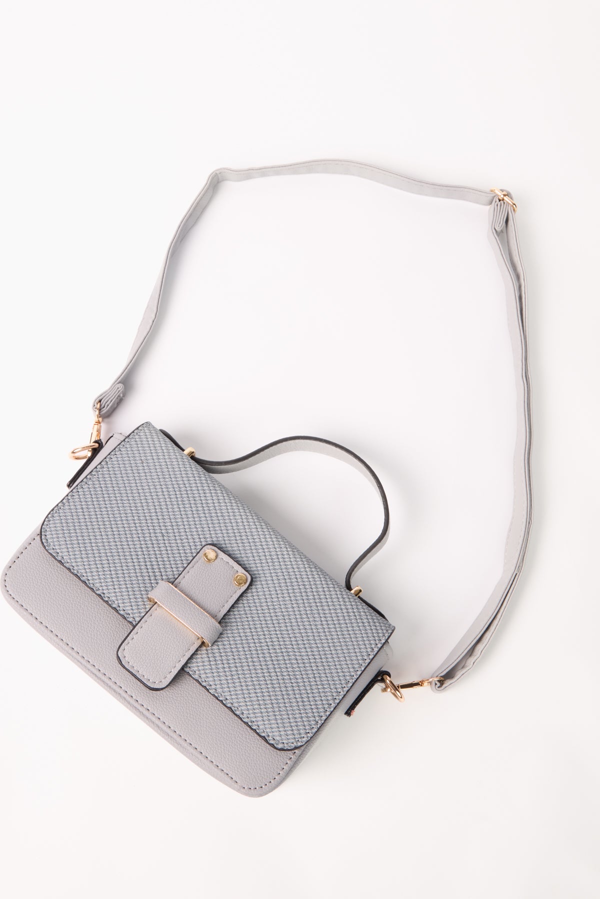Structured Crossbody Bag w Pouch