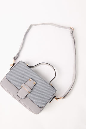 Structured Crossbody Bag w Pouch