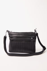 Cross Body Structured Bag w/ Pouch