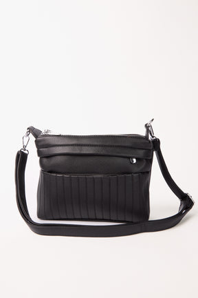Cross Body Structured Bag w/ Pouch