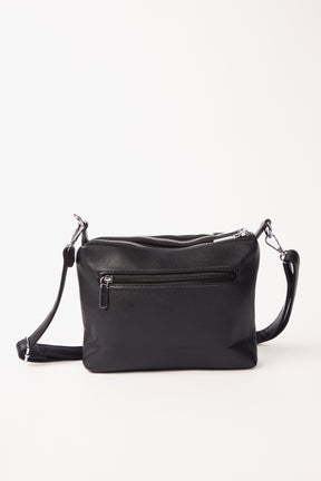 Cross Body Structured Bag w/ Pouch