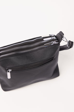 Cross Body Structured Bag w/ Pouch