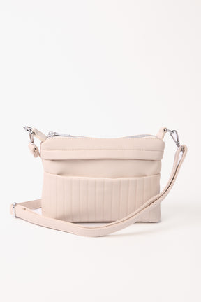 Cross Body Structured Bag w/ Pouch