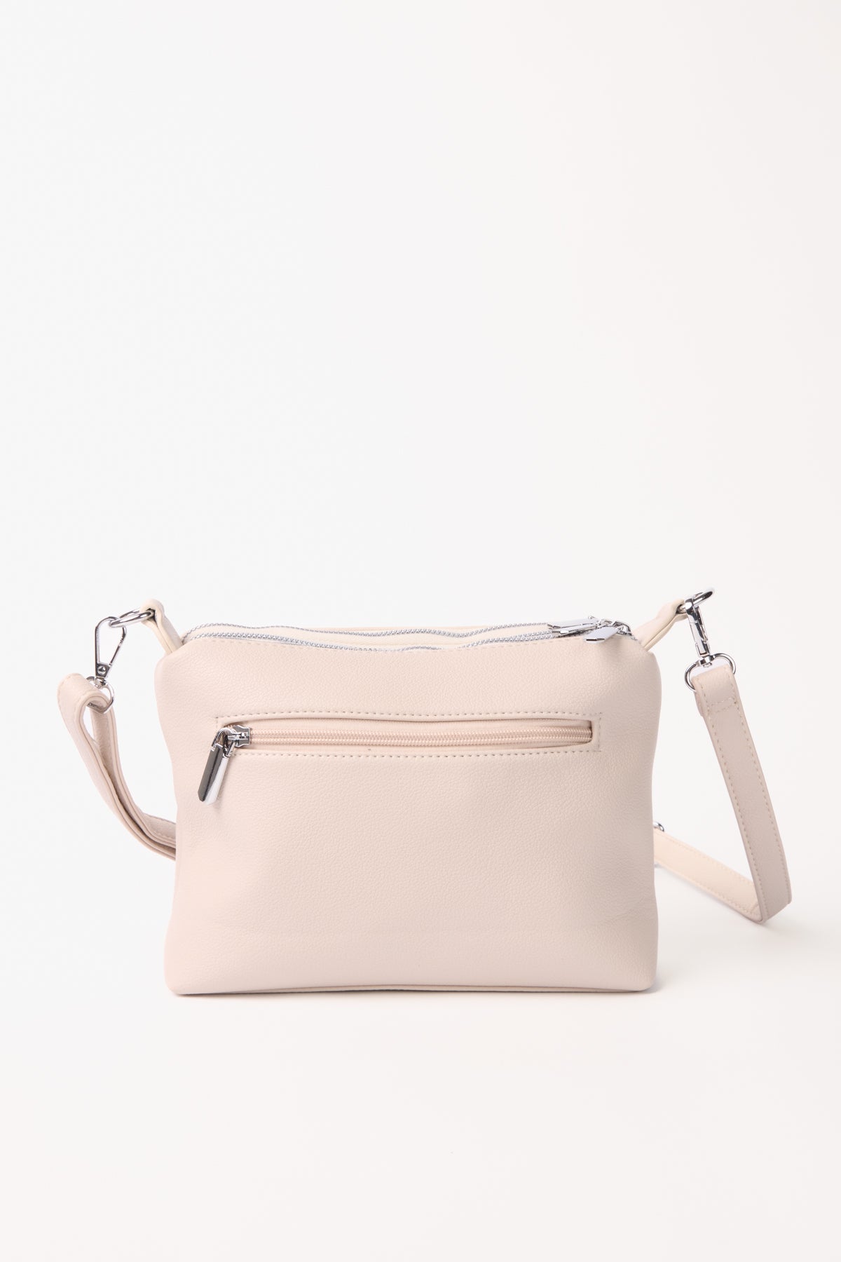 Cross Body Structured Bag w/ Pouch