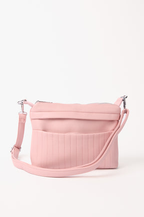 Cross Body Structured Bag w/ Pouch