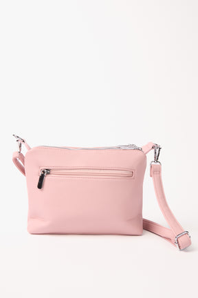 Cross Body Structured Bag w/ Pouch