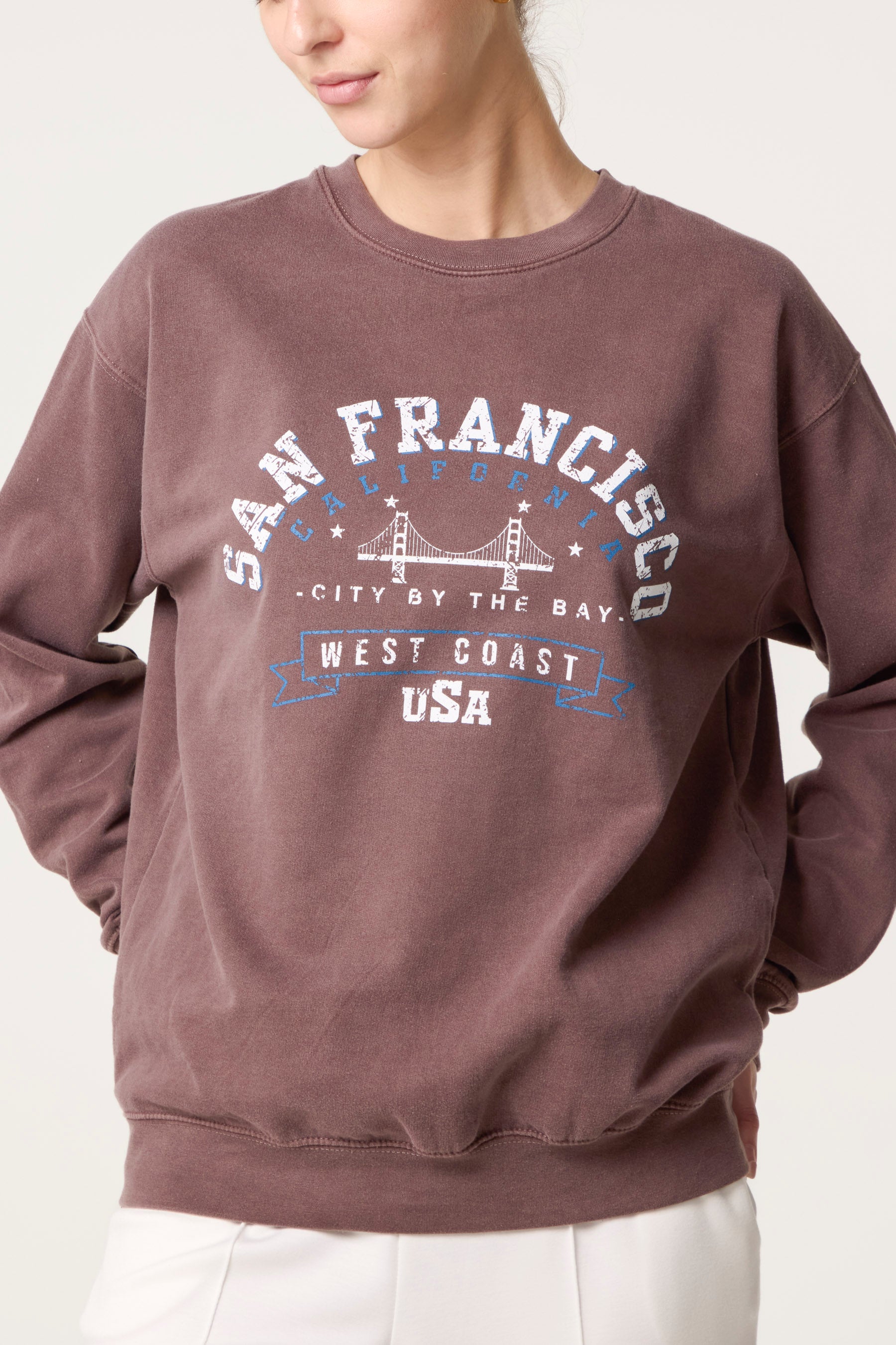Acid Wash San Francisco Sweatshirt