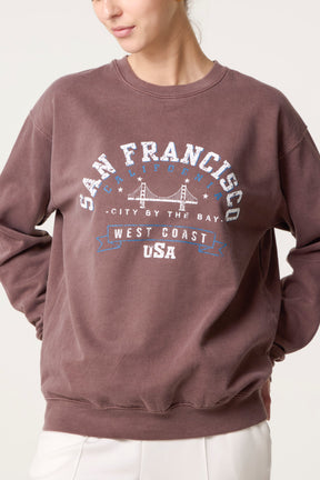 Acid Wash San Francisco Sweatshirt