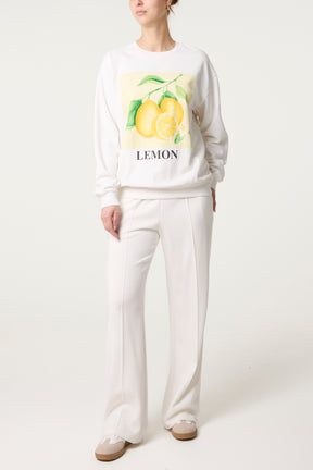 Lemon Picture Sweatshirt