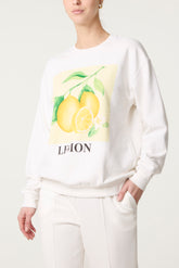 Lemon Picture Sweatshirt