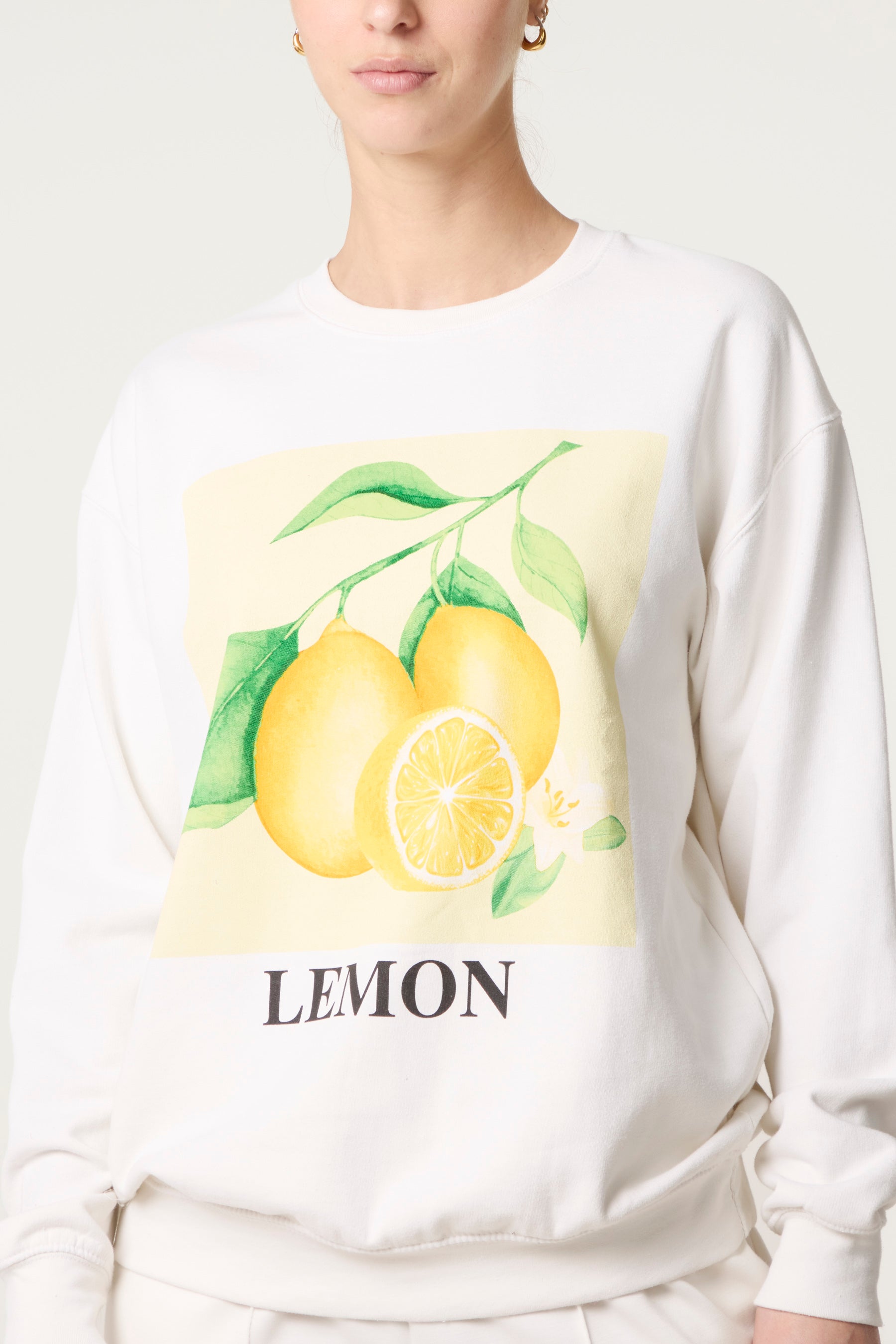 Lemon Picture Sweatshirt