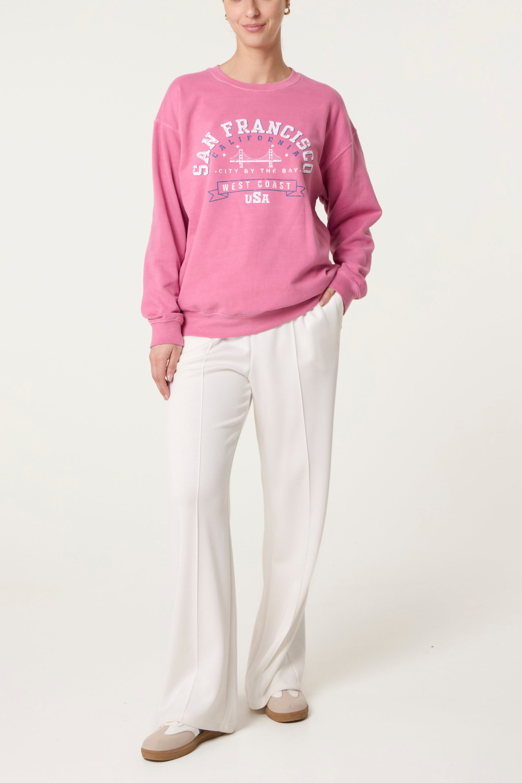 Acid Wash San Francisco Sweatshirt