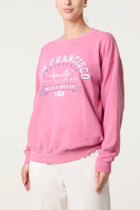 Acid Wash San Francisco Sweatshirt