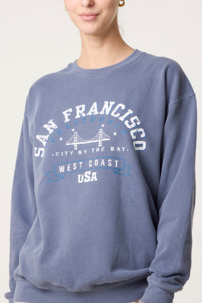Acid Wash San Francisco Sweatshirt