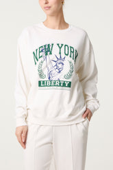 New York Liberty Statue Sweatshirt