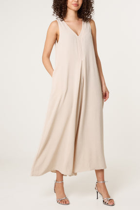 Diamante Embellished Wide Leg Jumpsuit