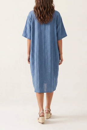 Button Through Shirt Dress