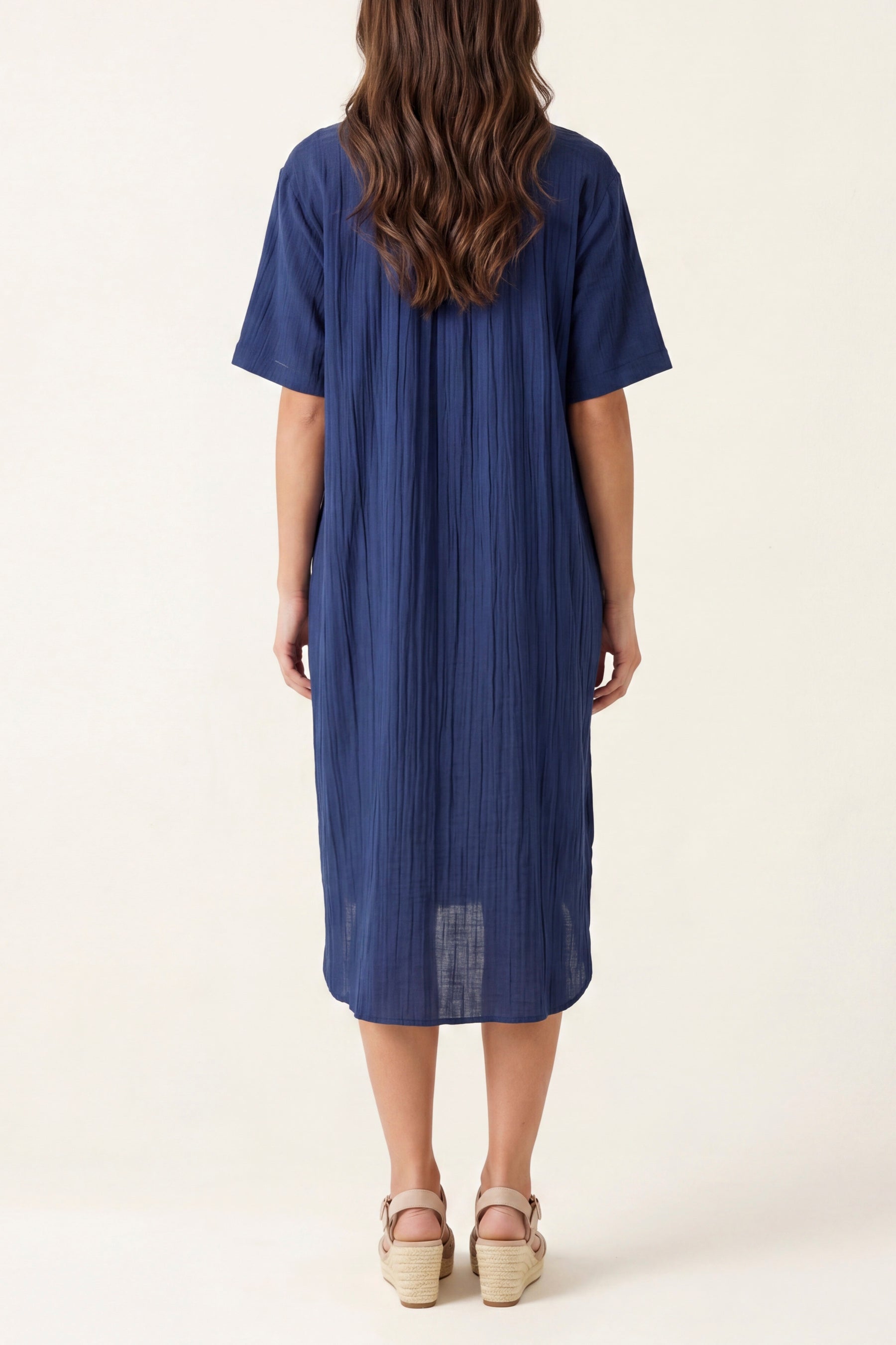 Button Through Shirt Dress
