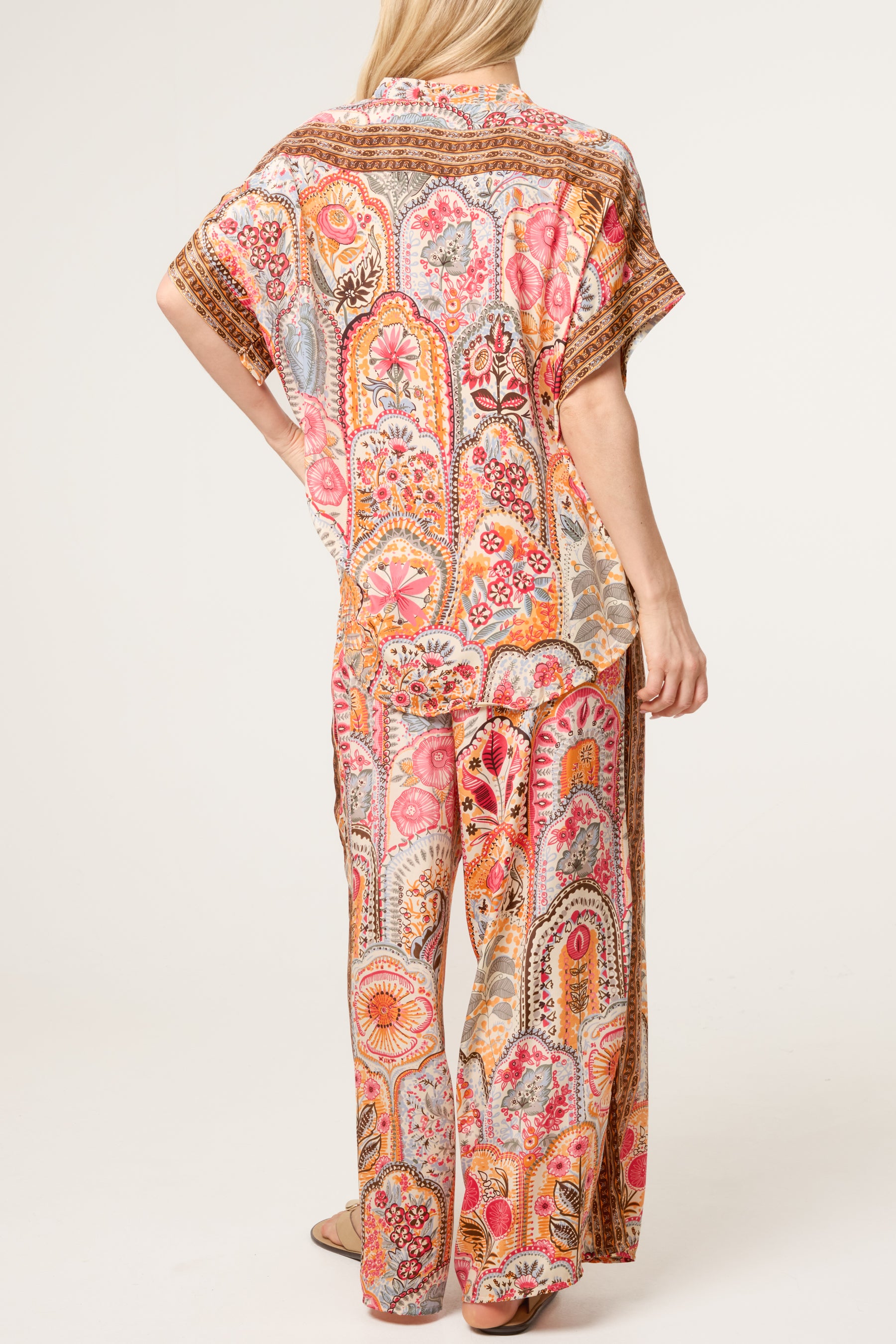 Abstract Pattern Shirt & Trouser Set