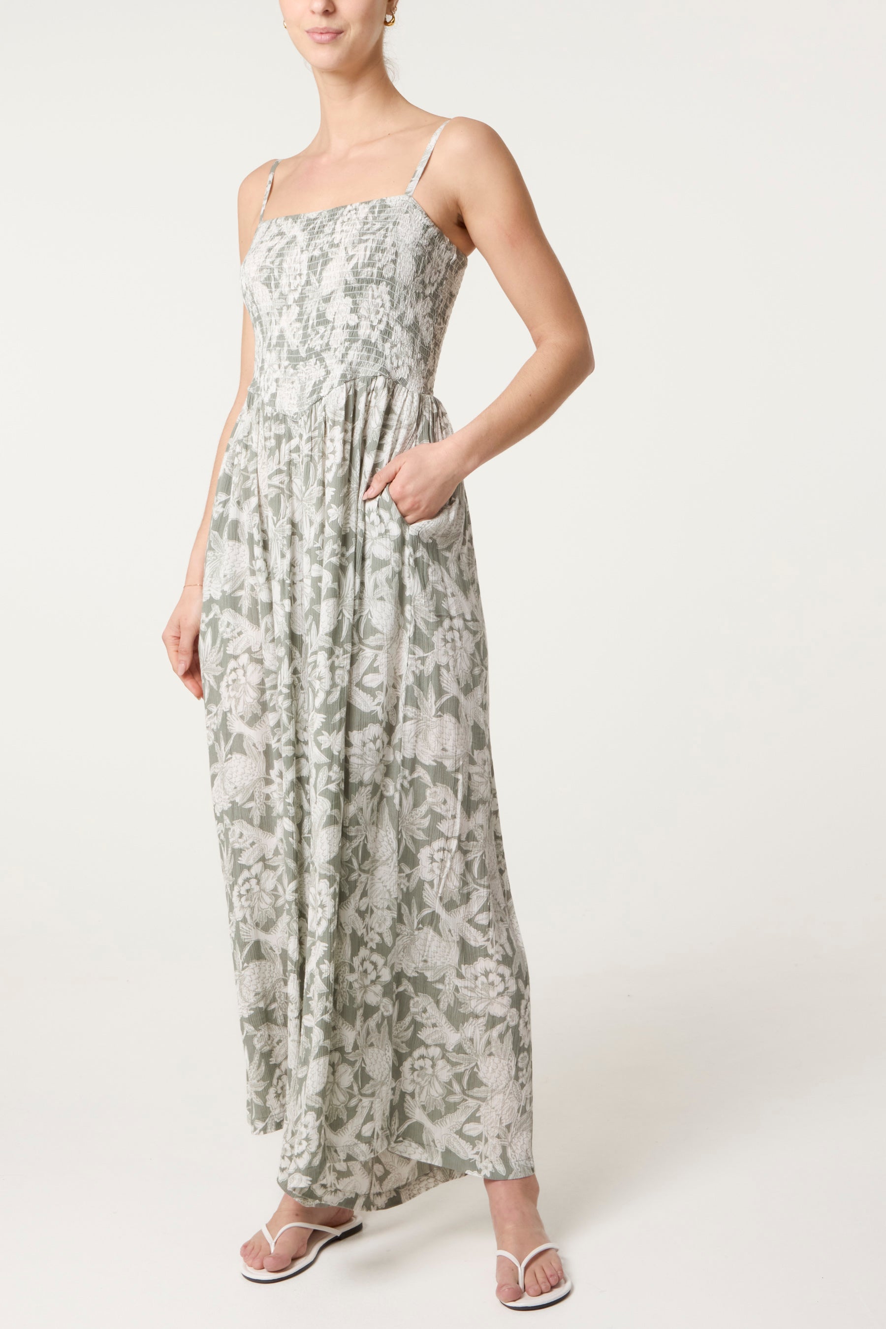 Corset Inspired Strappy Jumpsuit