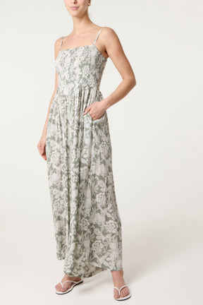 Corset Inspired Strappy Jumpsuit
