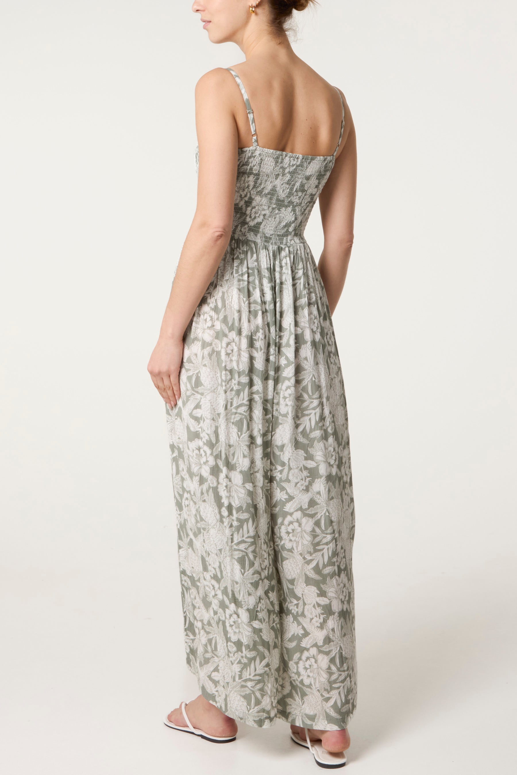 Corset Inspired Strappy Jumpsuit