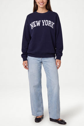 New York Cosy Cotton Sweatshirt