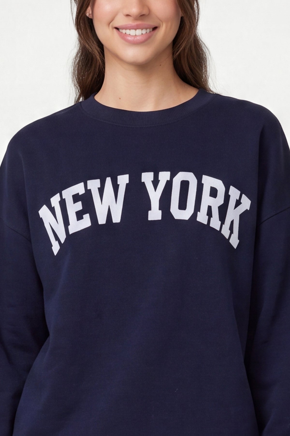 New York Cosy Cotton Sweatshirt