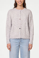 Multicolour Button Through Cardigan