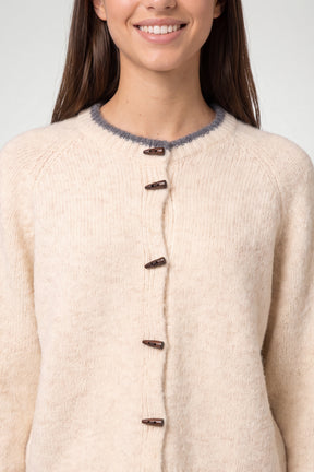 Round Neck Cardigan