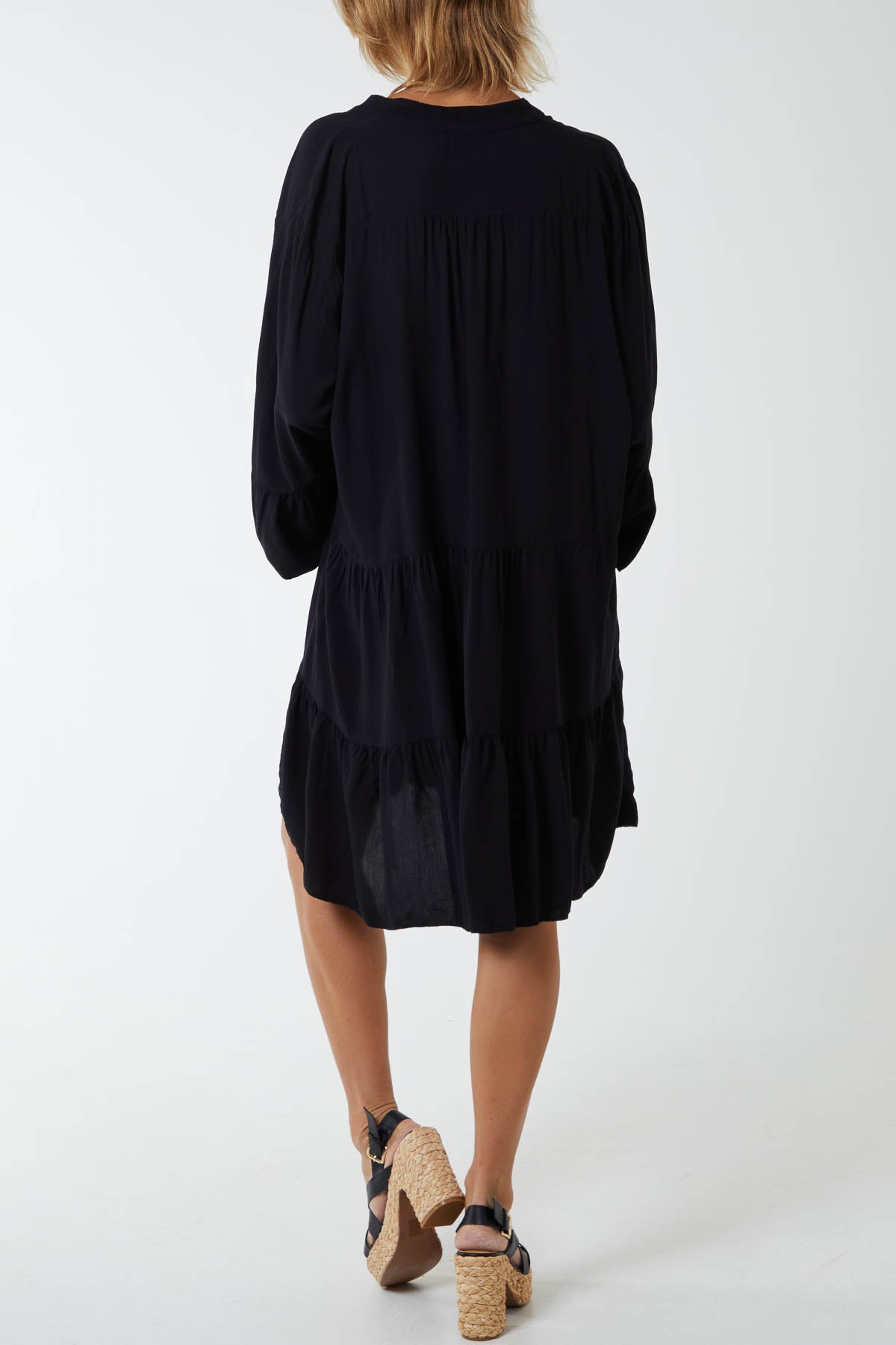 Flare Smock Dress