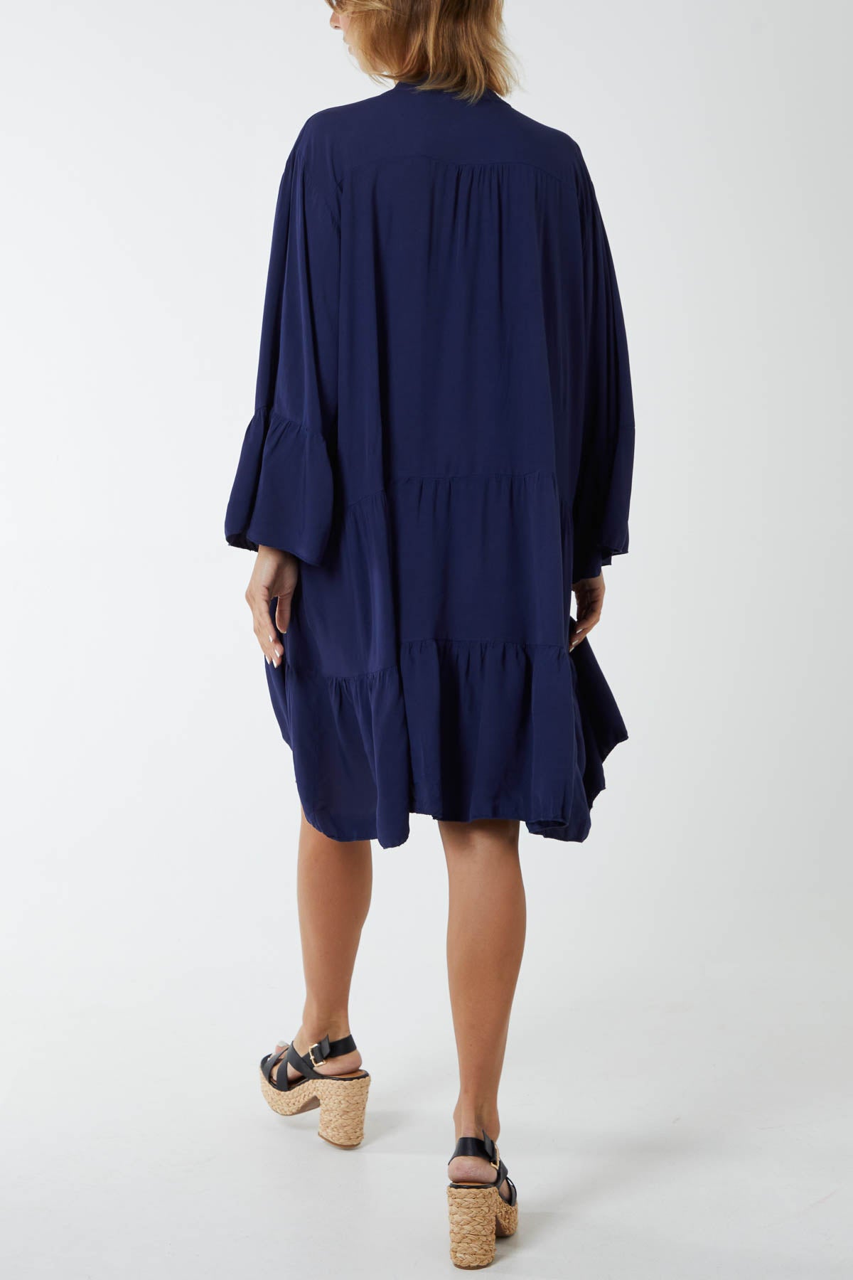 Flare Smock Dress