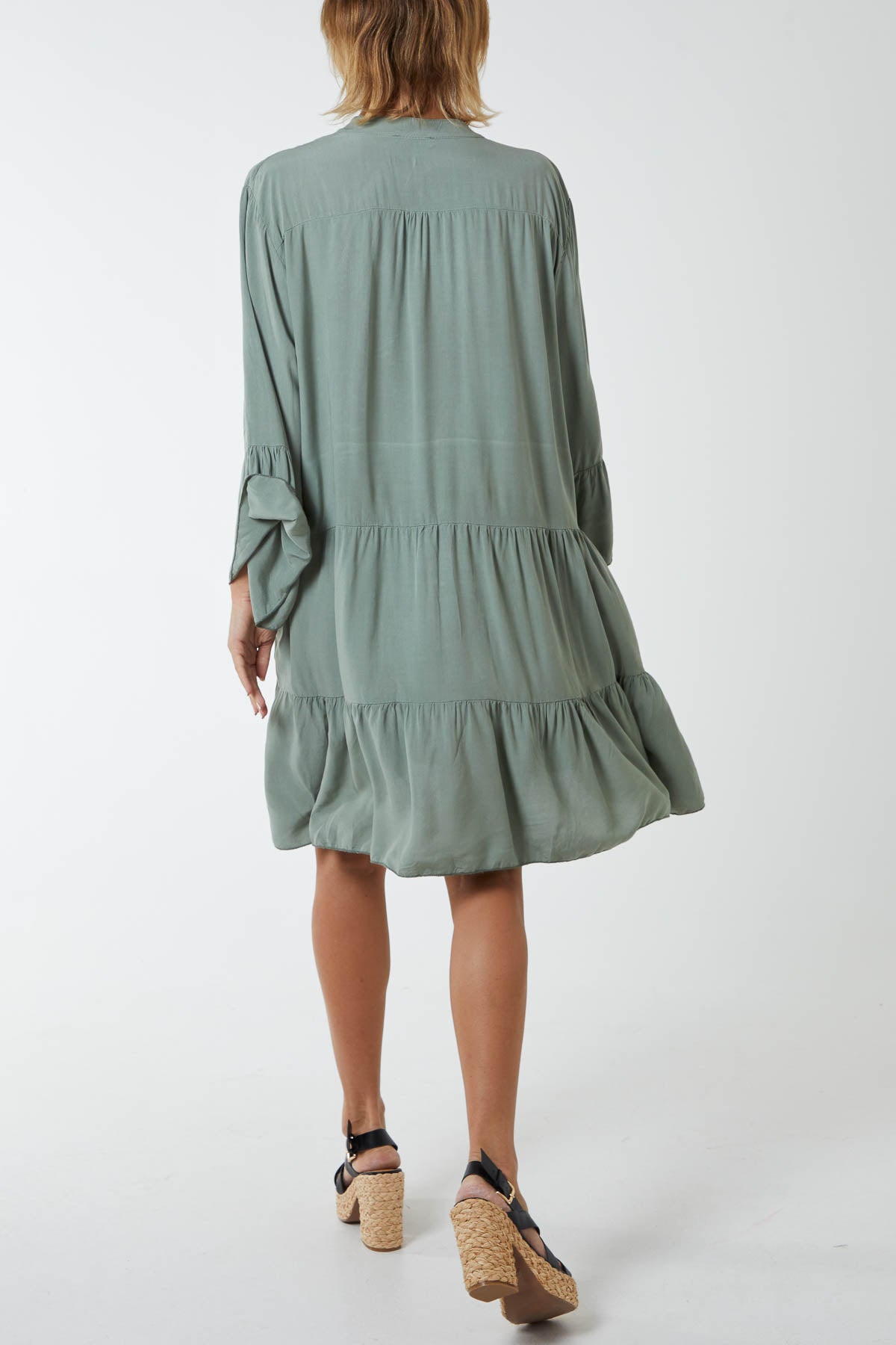Flare Smock Dress