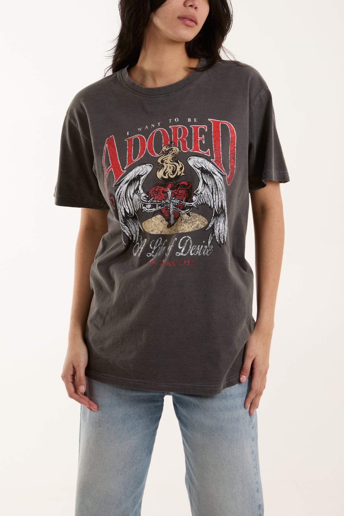 Adored Print T-Shirt