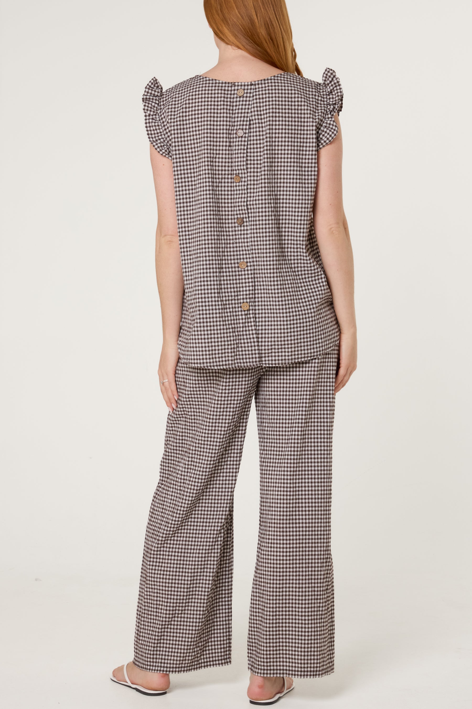 Two Piece Gingham Set