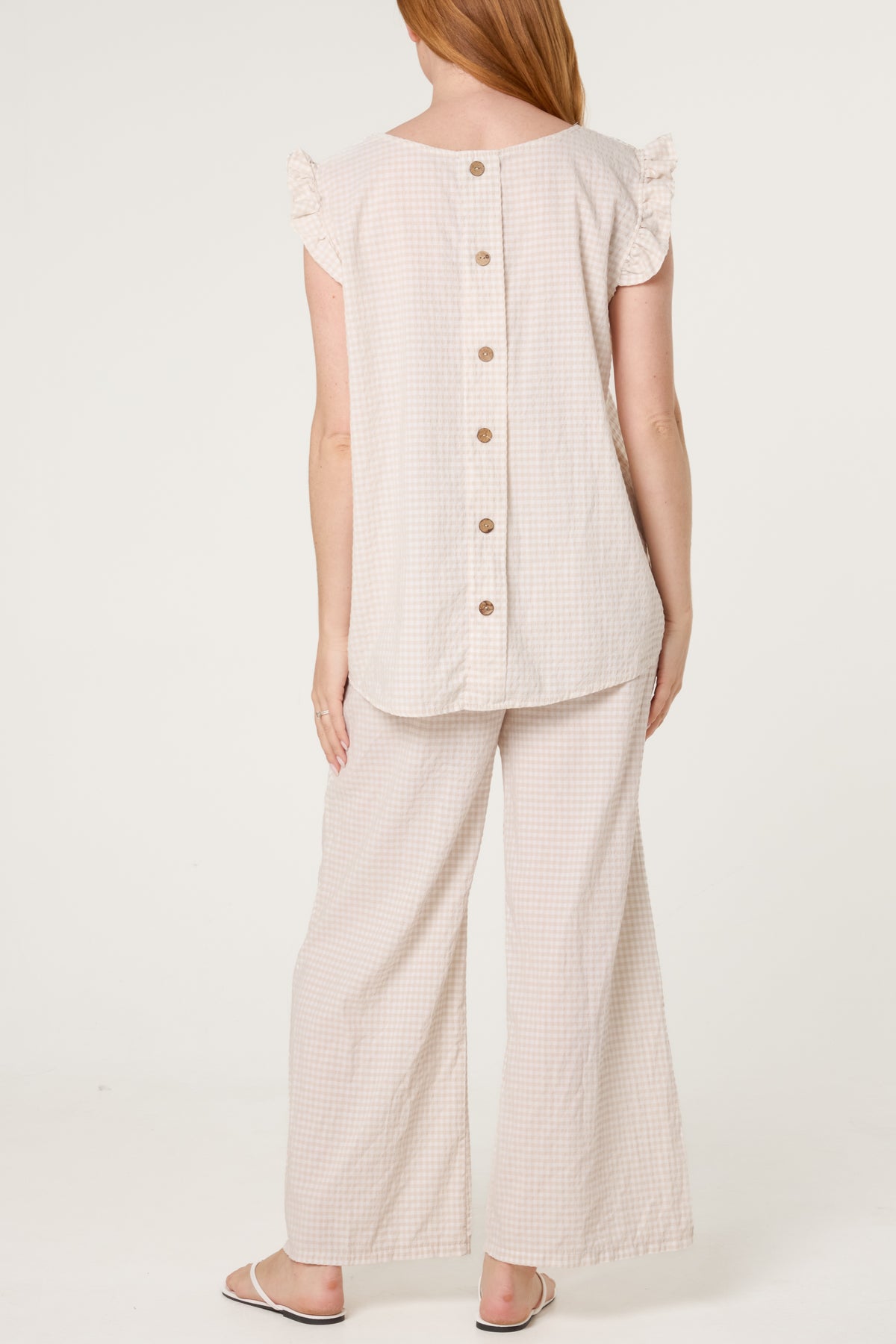 Two Piece Gingham Set