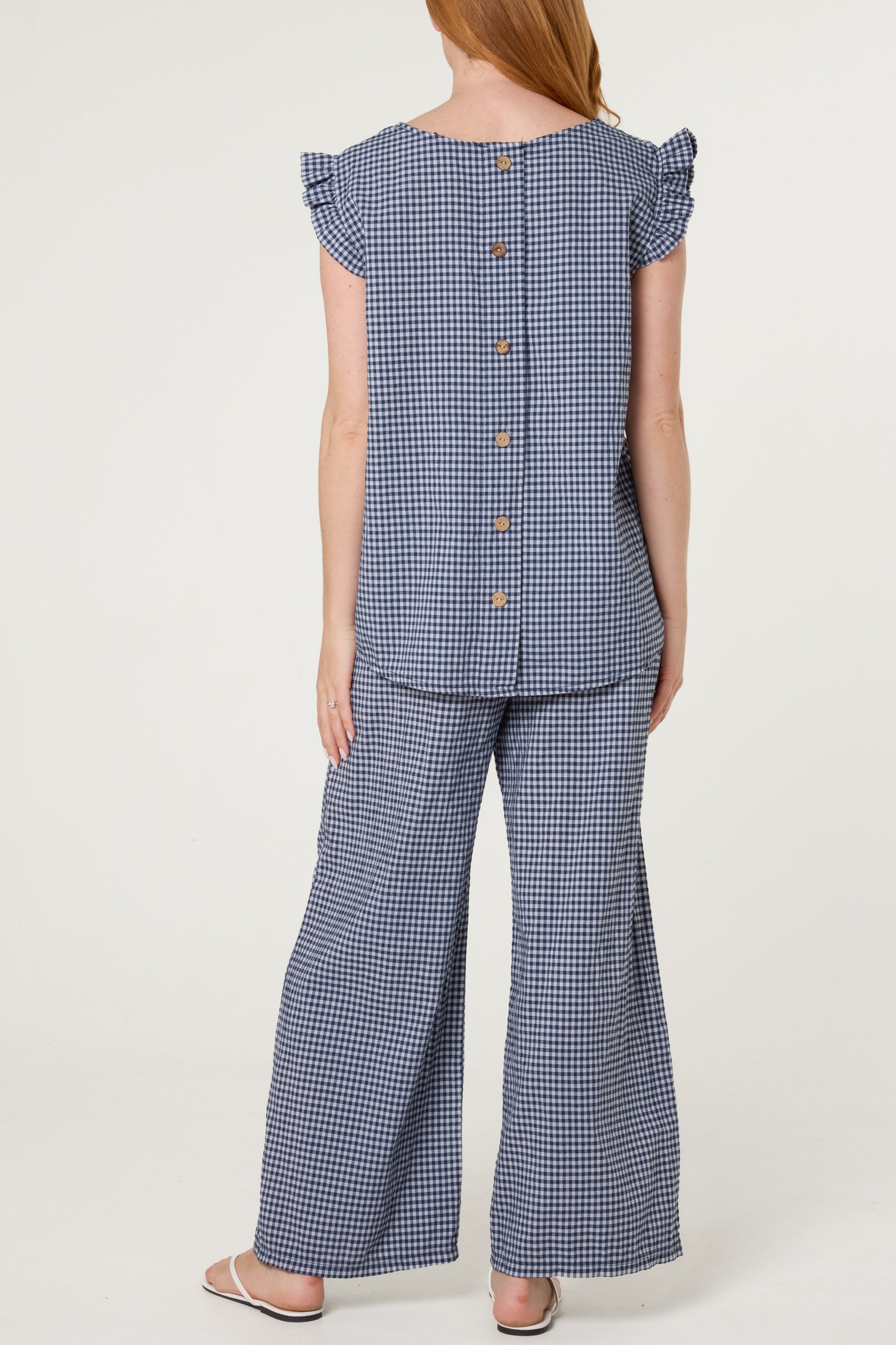 Two Piece Gingham Set