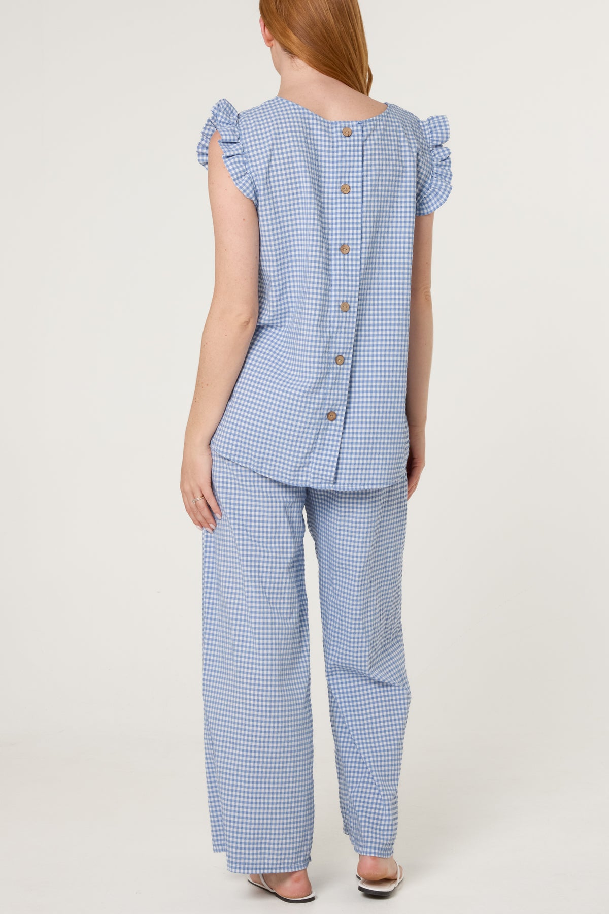 Two Piece Gingham Set