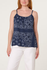 Bandana Style Strappy Top