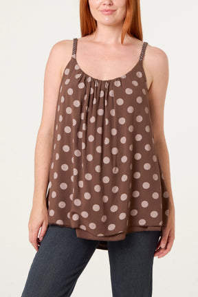 Polka Dot Cami Top