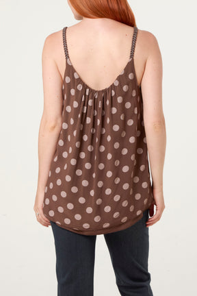 Polka Dot Cami Top