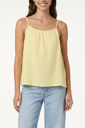 Cheesecloth Strappy Cotton Top