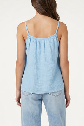 Cheesecloth Strappy Cotton Top
