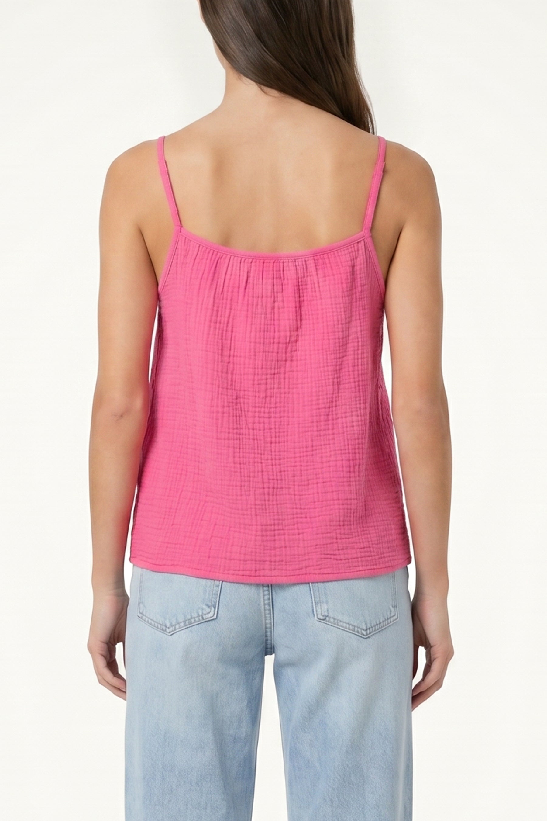 Cheesecloth Strappy Cotton Top