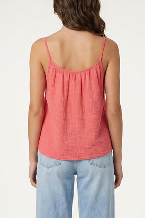 Cheesecloth Strappy Cotton Top